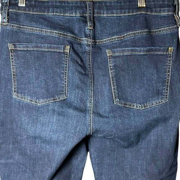 Buffalo David Bitton Mollie High-Rise Skinny Jeans Women’s Size 14 Dark Wash - Picture 3 of 5